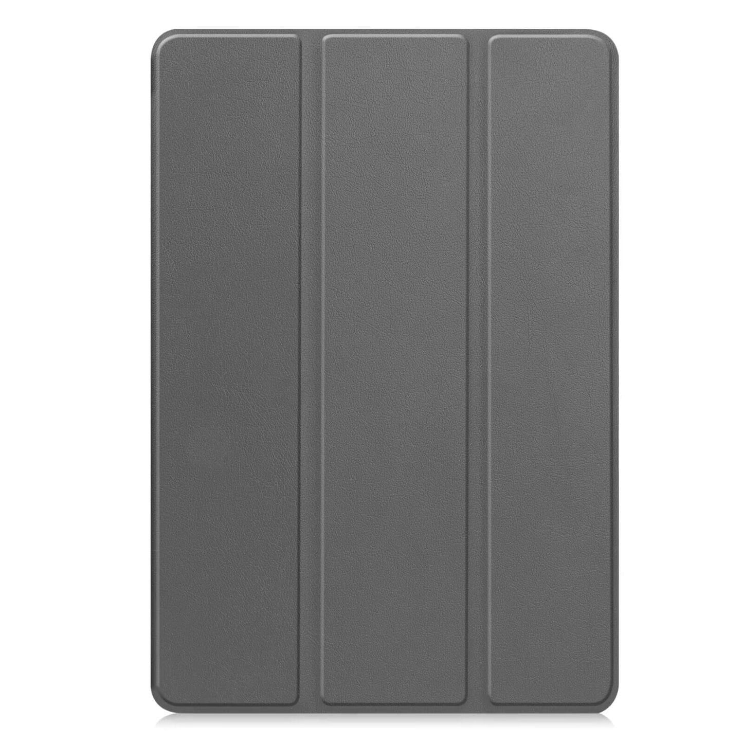 Gray tri-fold hard shell smart cover with auto wake/sleep function for 11.5-inch Huawei MatePad 11.5S and MatePad Air 11.5.