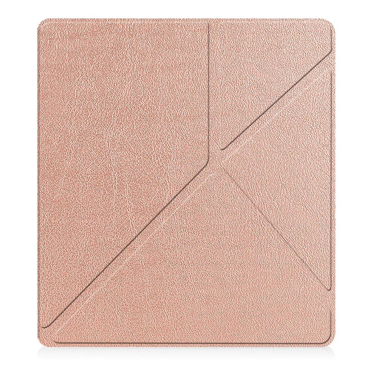Rose gold TPU Transformers style smart cover with pen holder and auto wake/sleep function for Kindle Scribe 1st generation 10.2 inch (2022 and 2024 release).