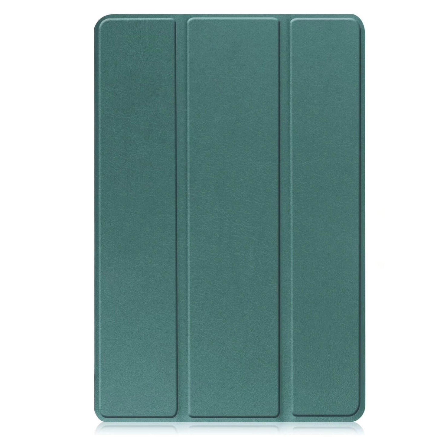 Lenovo Tab M10 (3rd Gen) 10.1 inch tri-fold hard shell smart cover with auto wake function in dark green color
