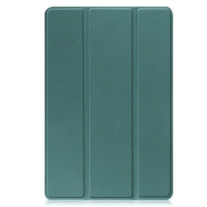 Lenovo Tab M10 (3rd Gen) 10.1 inch tri-fold hard shell smart cover with auto wake function in dark green color