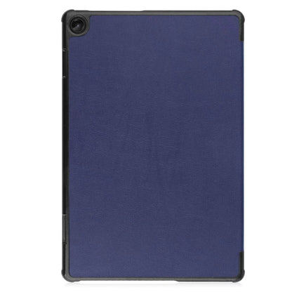 Lenovo Tab M10 (3rd Gen) 10.1 inch tri-fold hard shell smart cover with auto wake function in navy blue color back