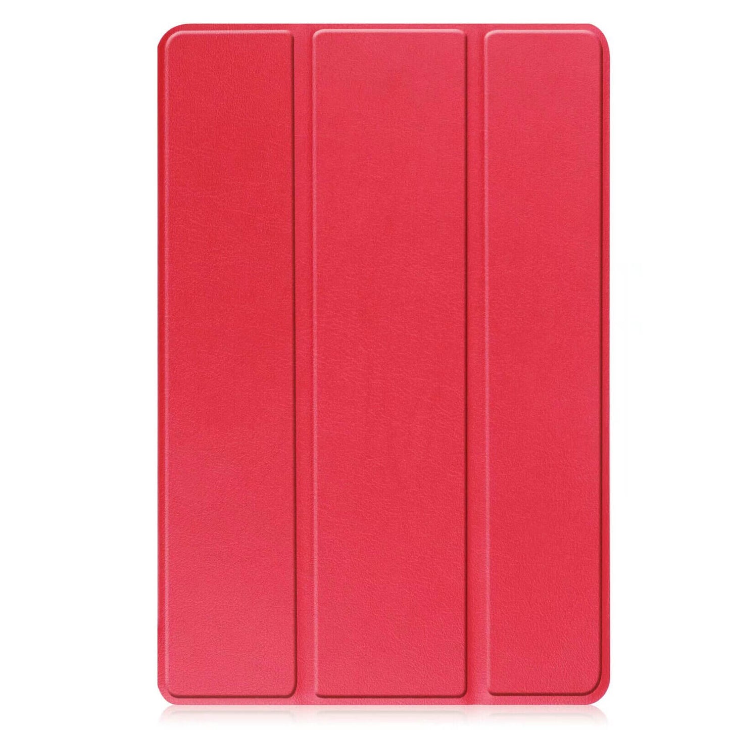Lenovo Tab M10 (3rd Gen) 10.1 inch tri-fold hard shell smart cover with auto wake function in red color