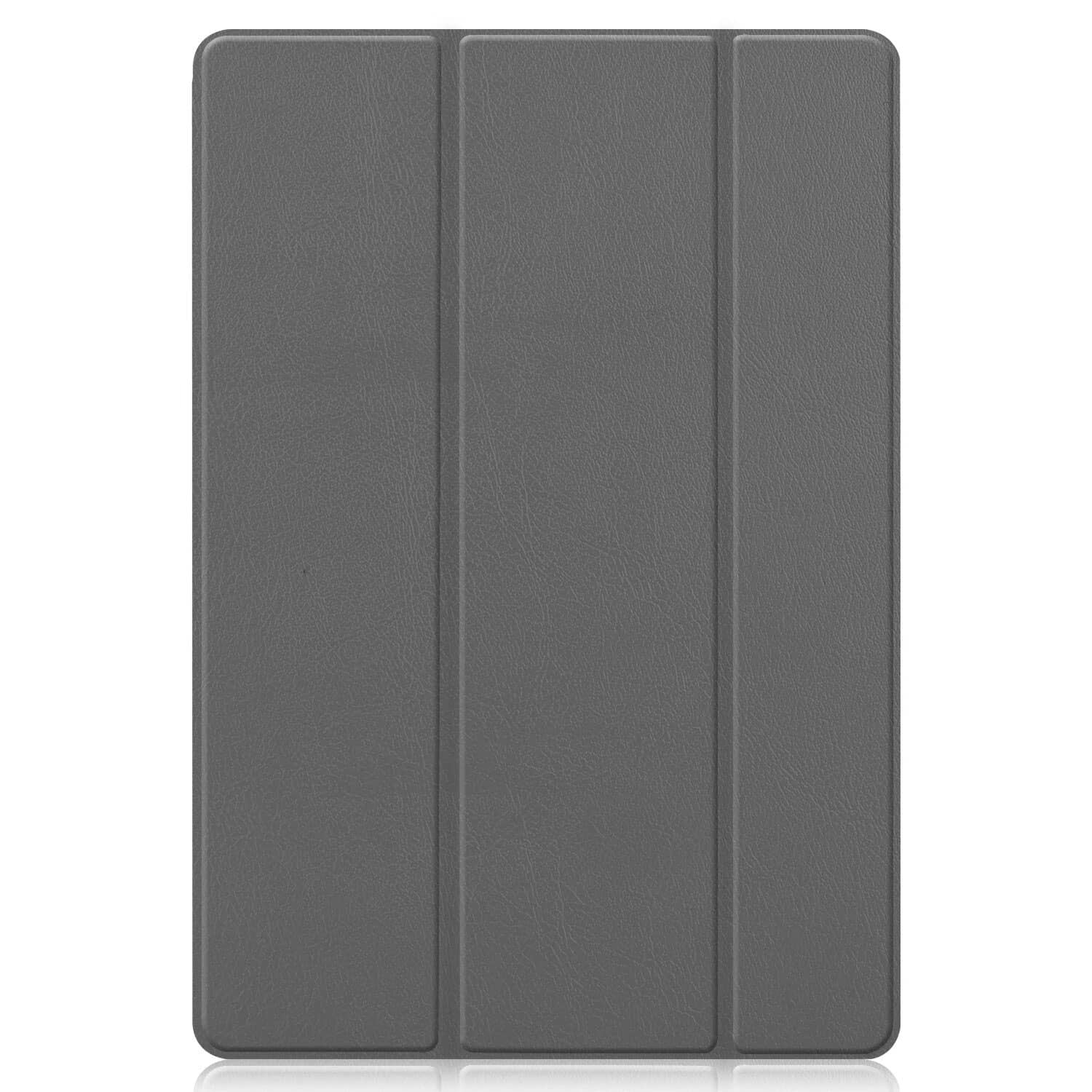 Gray Samsung Galaxy Tab S7 Smart Cover, front closed view.