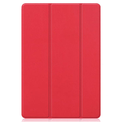 Red Samsung Galaxy Tab S7 Smart Cover, front closed view.
