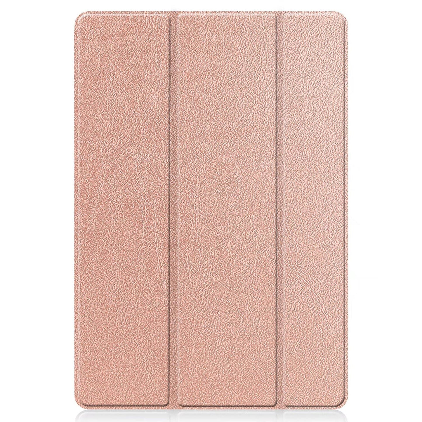 Rose Gold Samsung Galaxy Tab S7 Smart Cover, front closed view.