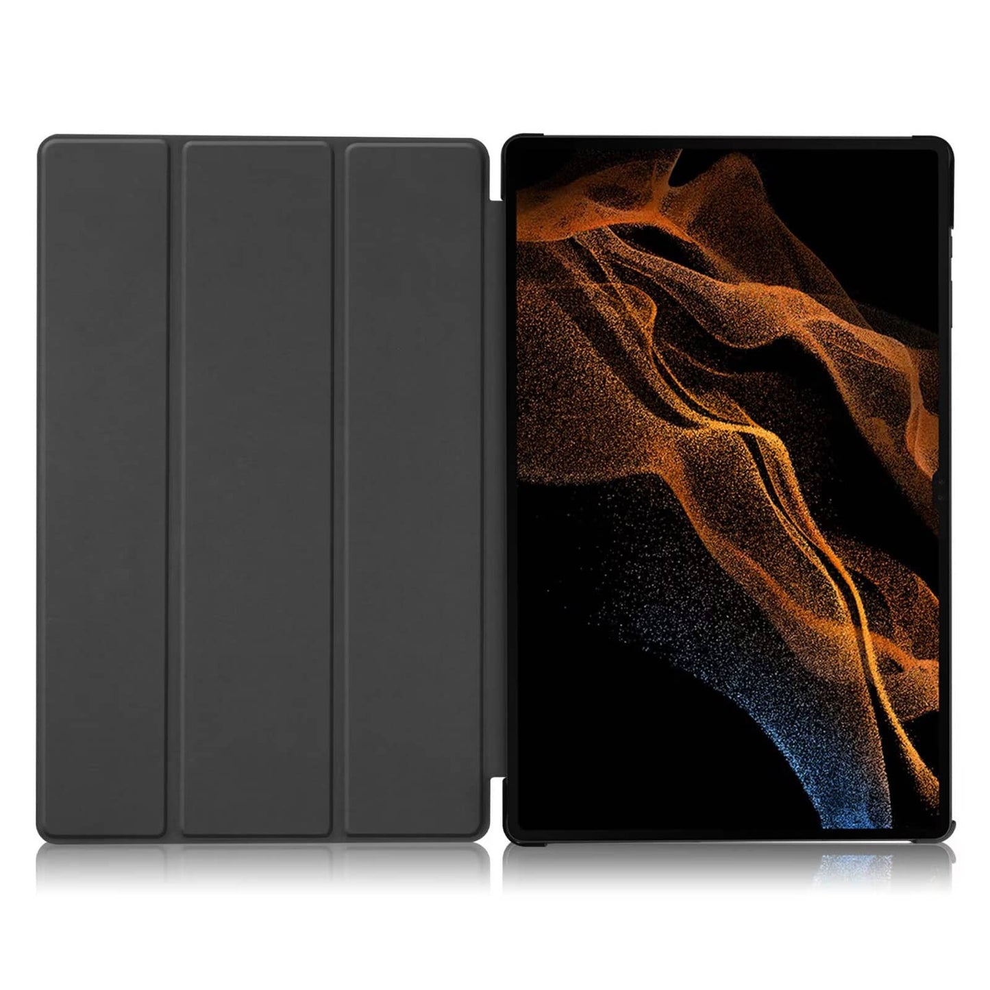 Samsung Galaxy Tab S8 Case Black install.