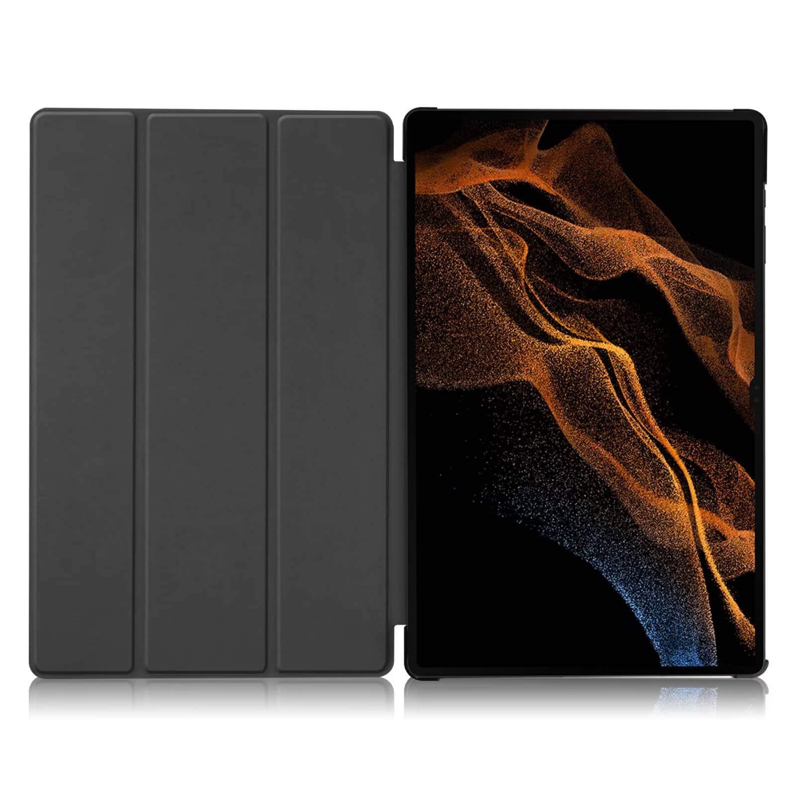 Samsung Galaxy Tab S8 Case Black install.