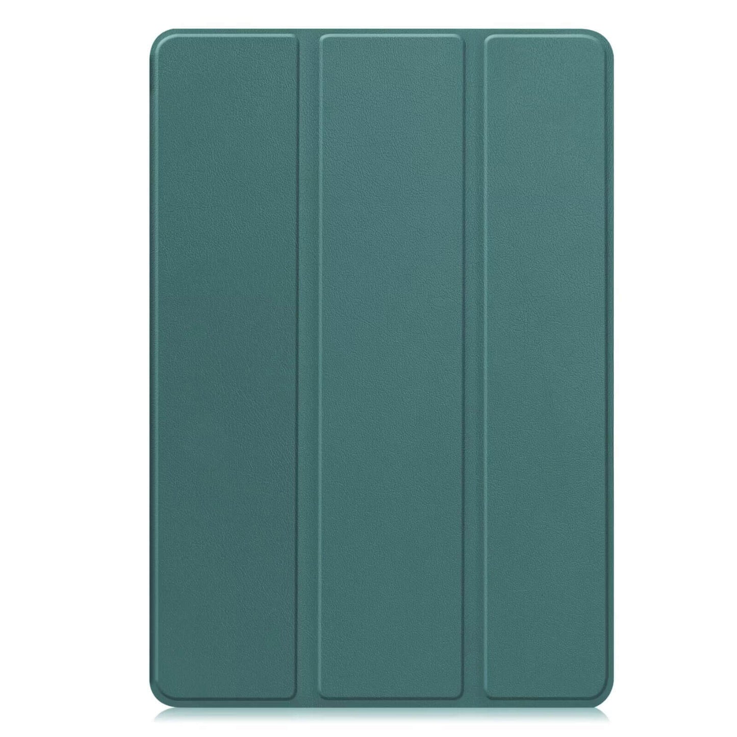 Dark Green tri-fold hard shell smart cover with auto wake/sleep function for 11.5-inch Huawei MatePad 11.5S and MatePad Air 11.5.