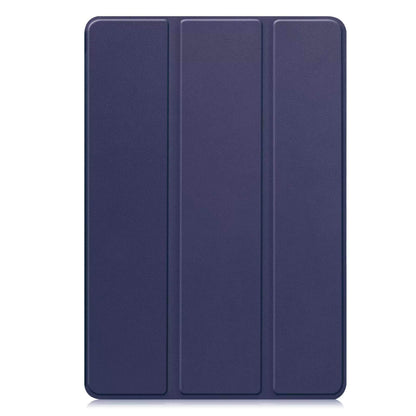 Navy Blue tri-fold hard shell smart cover with auto wake/sleep function for 11.5-inch Huawei MatePad 11.5S and MatePad Air 11.5.