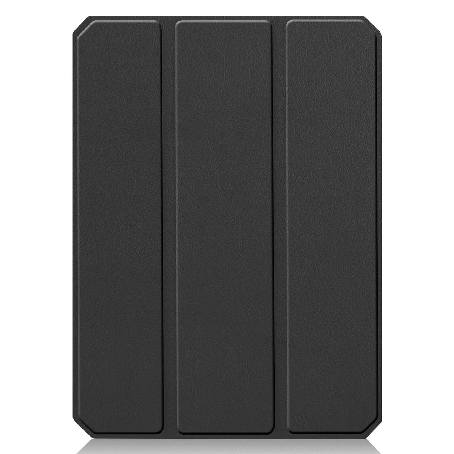 iPad mini 7 / 6 8.3-inch tablet case in black, featuring a tri-fold TPU back cover with auto wake function.