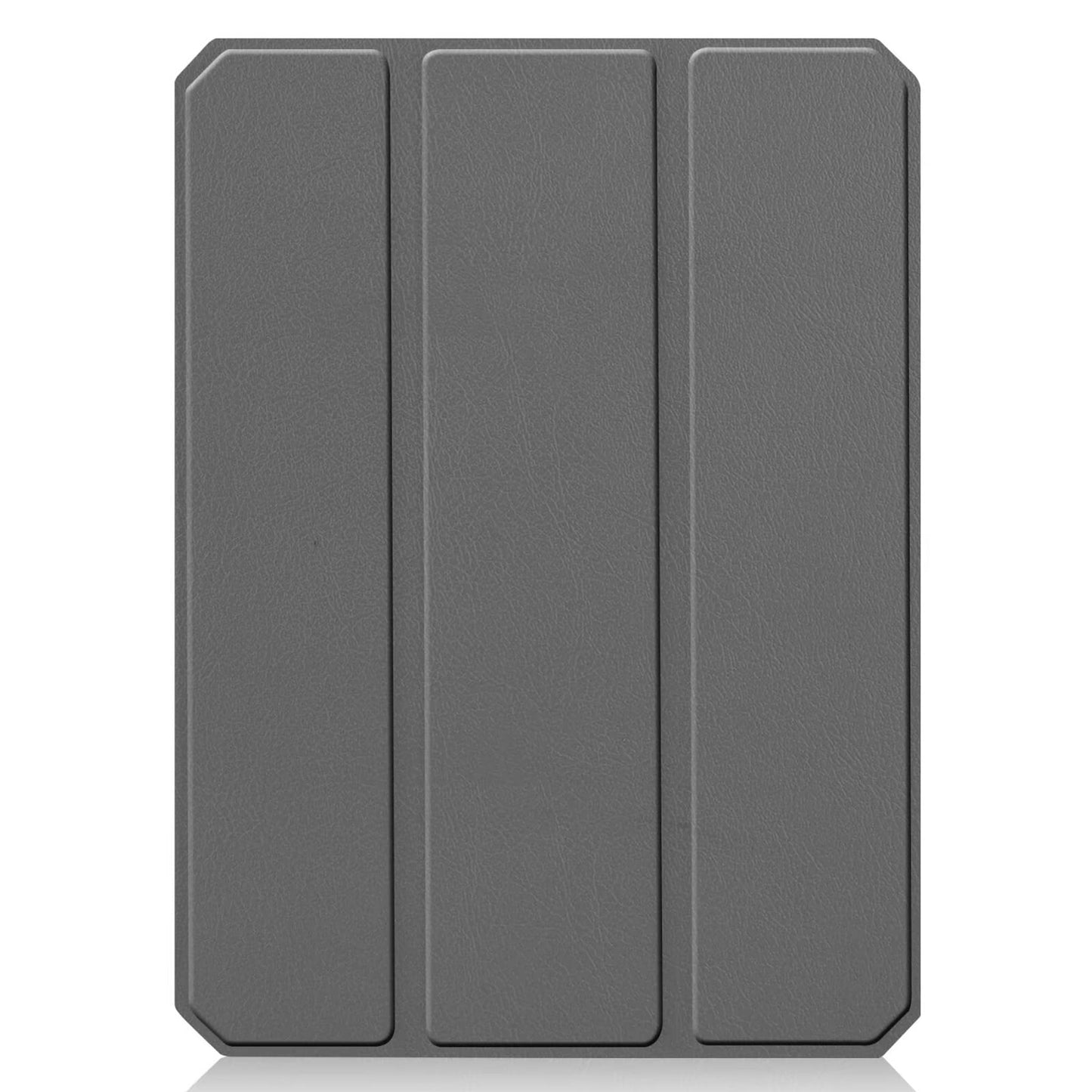 iPad mini 7 / 6 8.3-inch tablet case in gray, featuring a tri-fold TPU back cover with auto wake function.