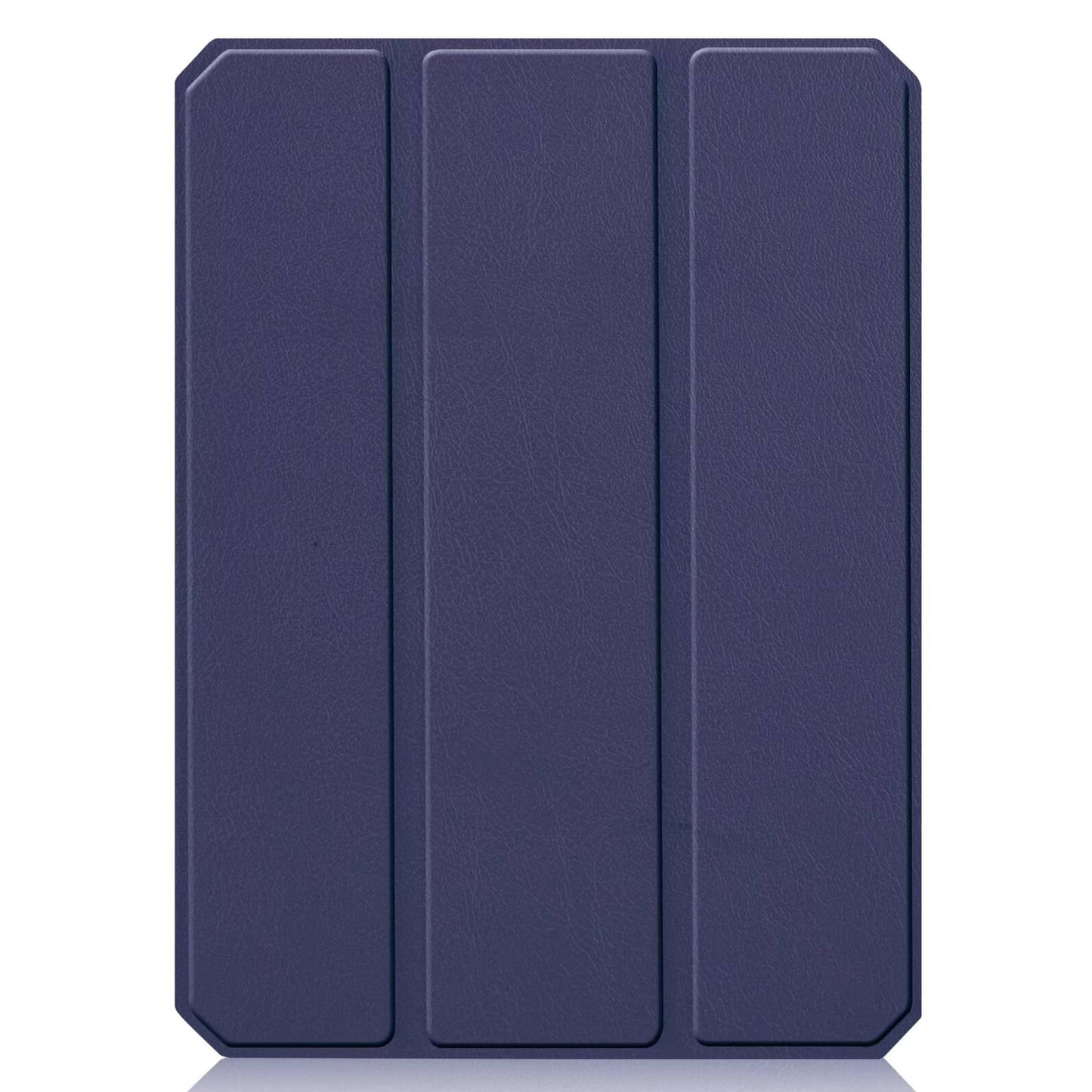 iPad mini 7 / 6 8.3-inch tablet case in navy blue, featuring a tri-fold TPU back cover with auto wake function.